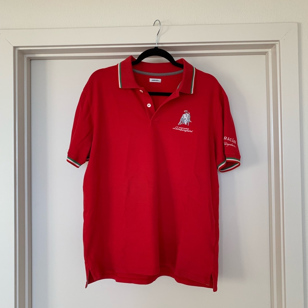 Lamborghini Polo Red